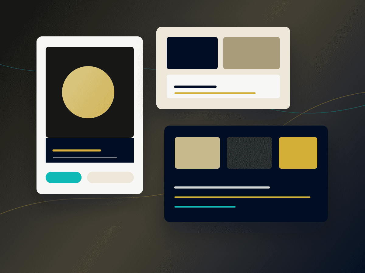 Premium campaign workspace with creative and reporting visuals